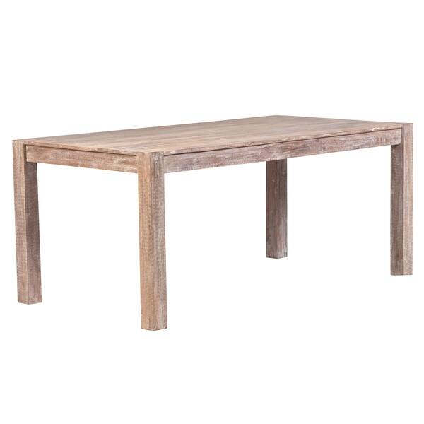 Porter Designs Manhattan White Wash Mango Wood Dining Porter Designs Manhattan White Wash Mango Wood Dining