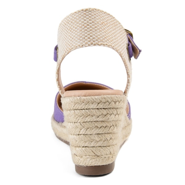 journee collection ashlyn espadrille wedge sandal
