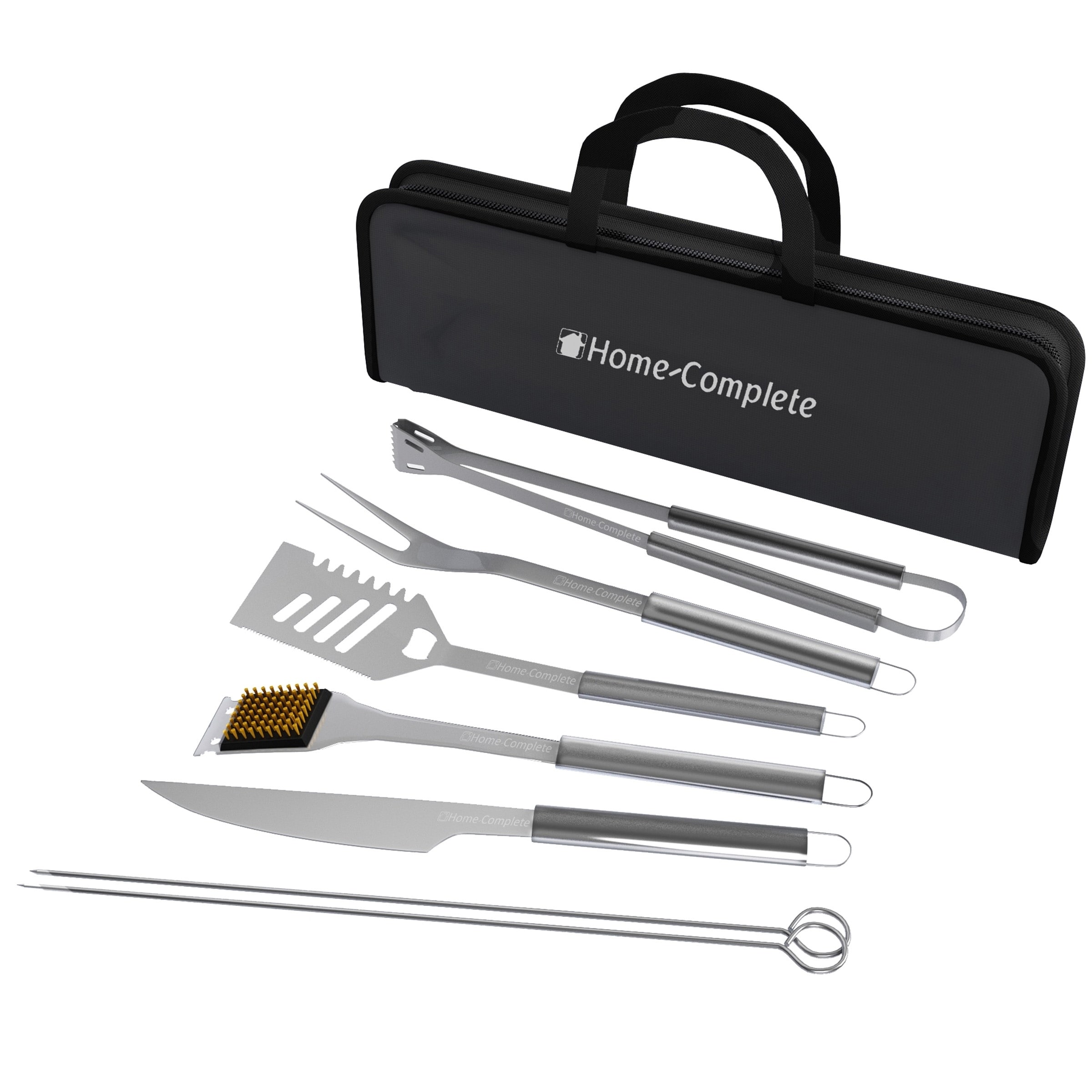 7 Piece Kitchen Knife Set With Carry Case 