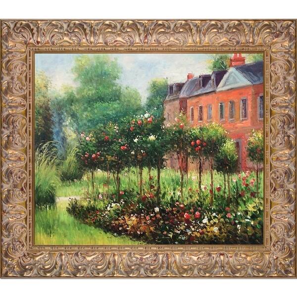 La Pastiche Pierre-Auguste Renoir 'The Rose Garden at Wargemont, 1879 ...