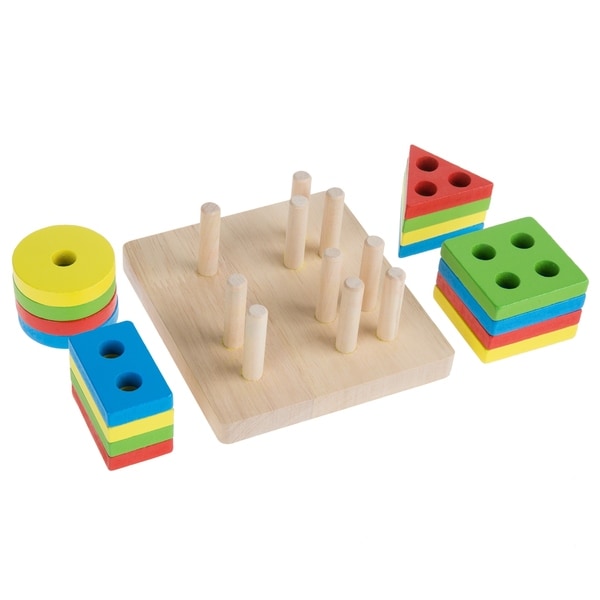 wooden shape sorter toy