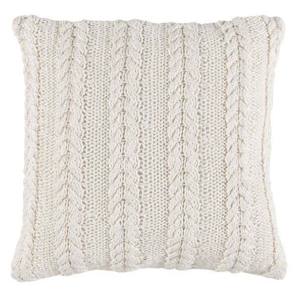Shop Kosas Home Pearl Knitted 22 Inch Throw Pillow Free Shipping