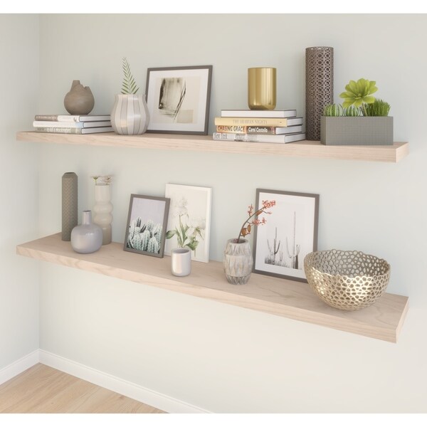 Wall Decorative Shelf Storage Racks 2/4 pcs/Set Wooden Plastic Shelves 