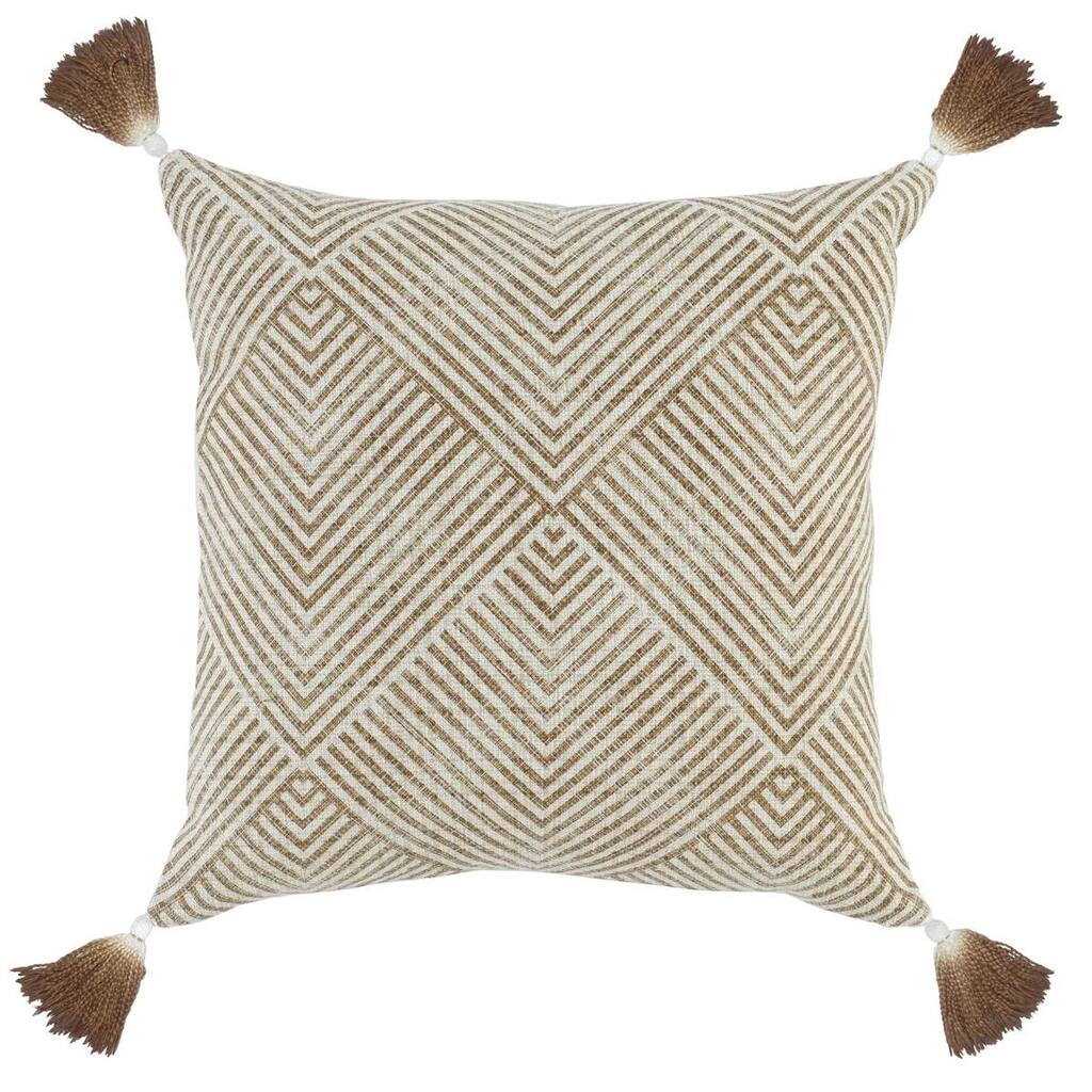The Curated Nomad Ross 20-inch Cotton Throw Pillow