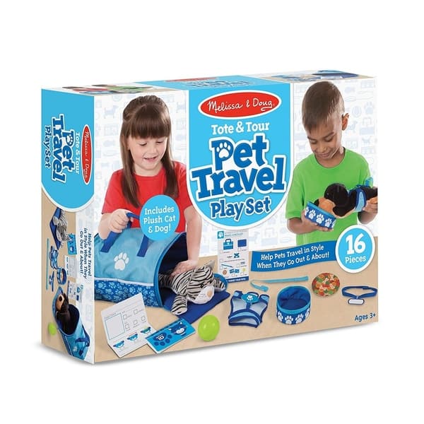 slide 2 of 2, Melissa & Doug Tote & Tour Pet Travel Play Set
