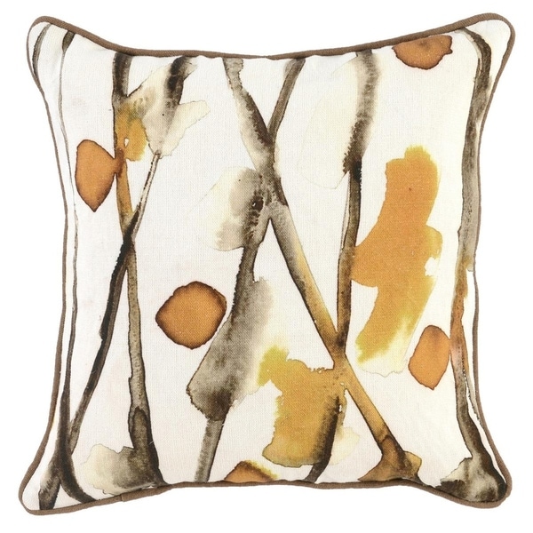 Kosas Home Goldenrod Printed 18-inch Throw Pillow