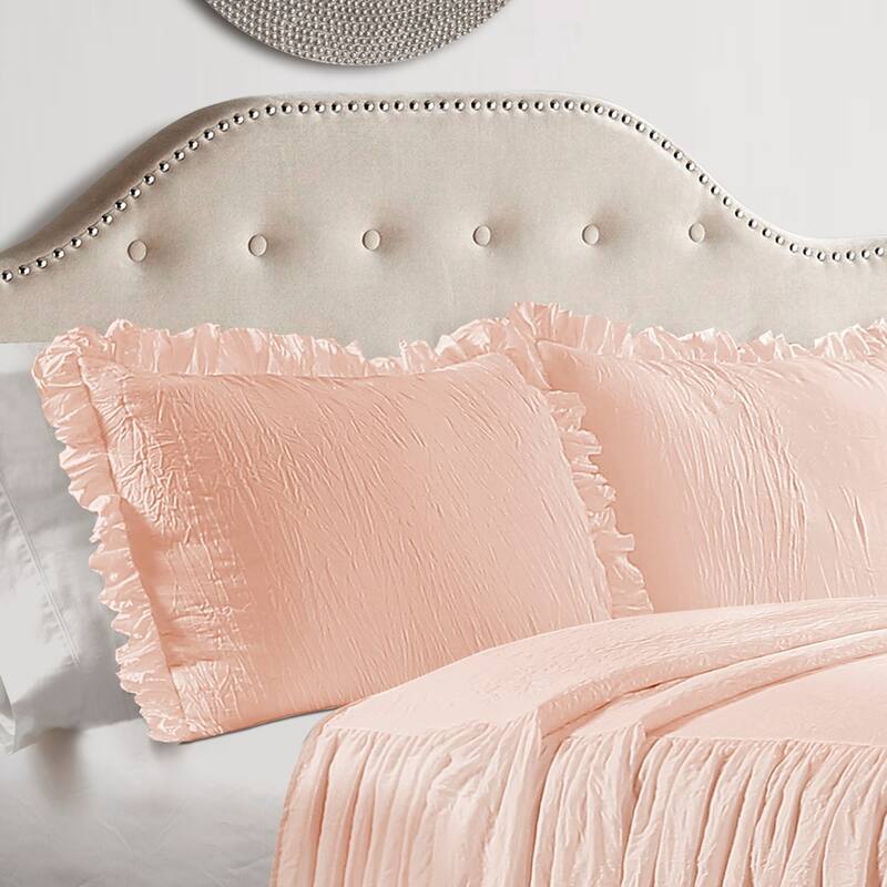 Lush Decor Ruffle Skirt Bedspread Set