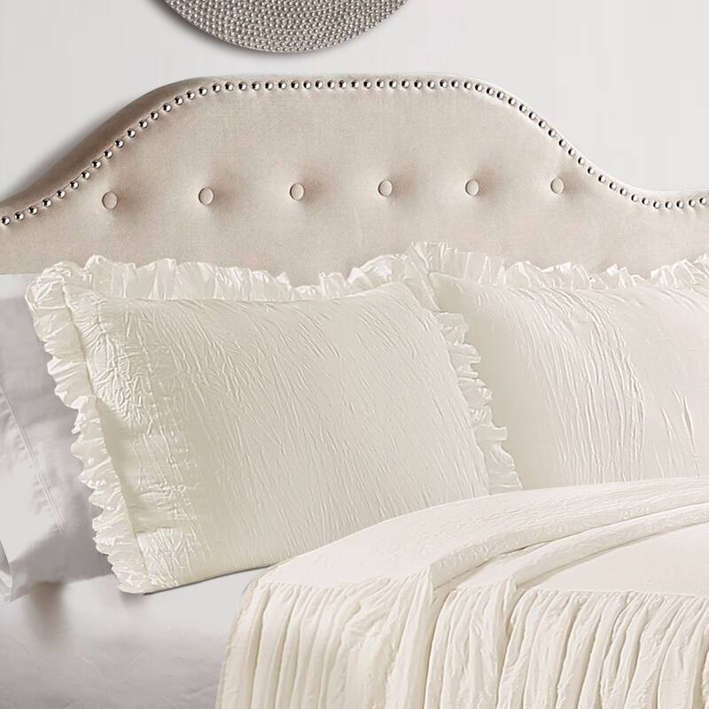 Lush Decor Ruffle Skirt Bedspread Set