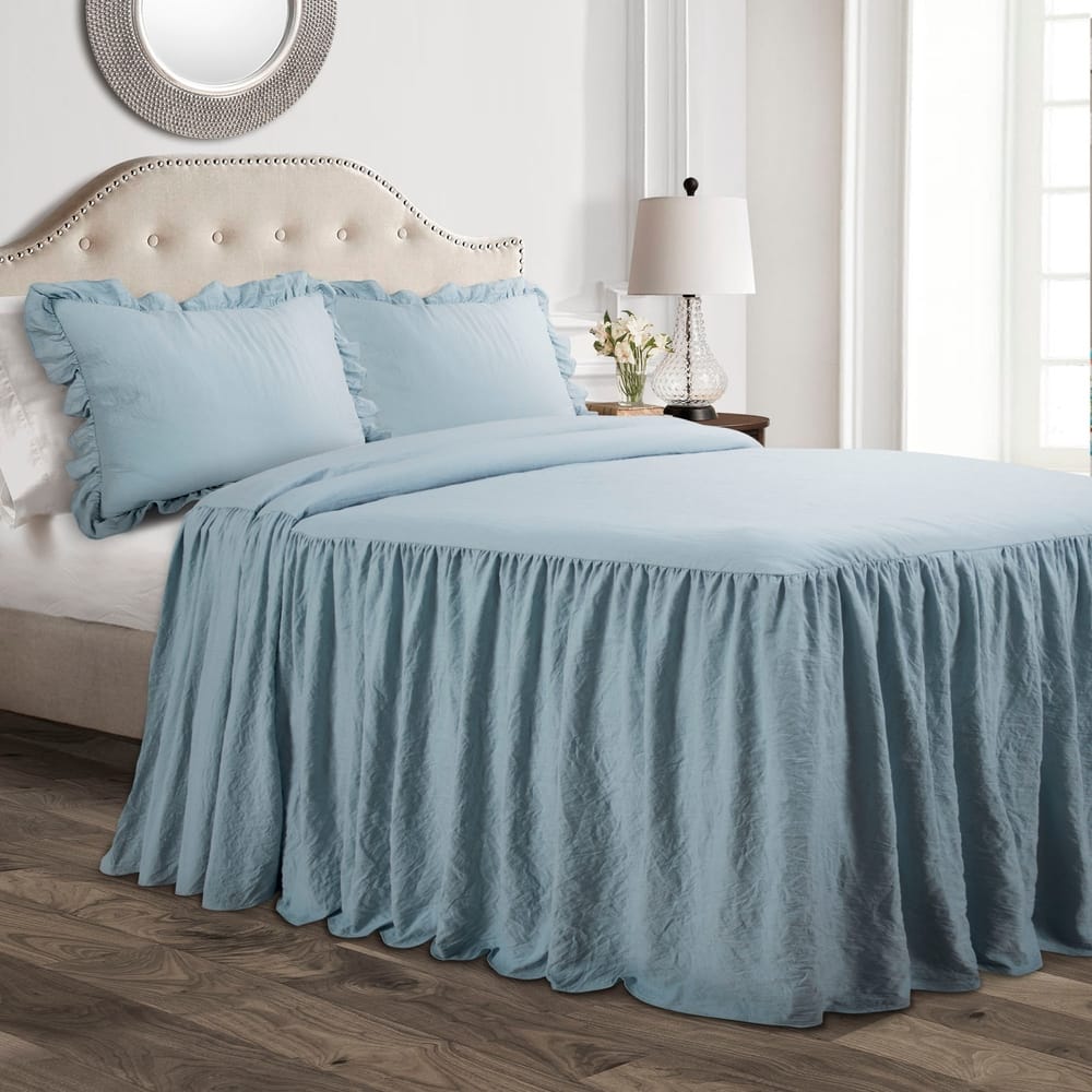 Lush Decor Ruffle Skirt Bedspread Set