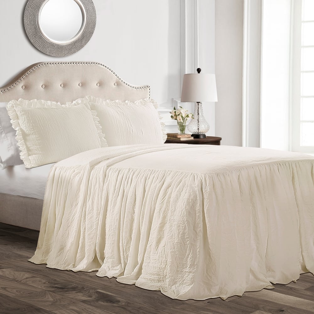 Lush Decor Ruffle Skirt Bedspread Set