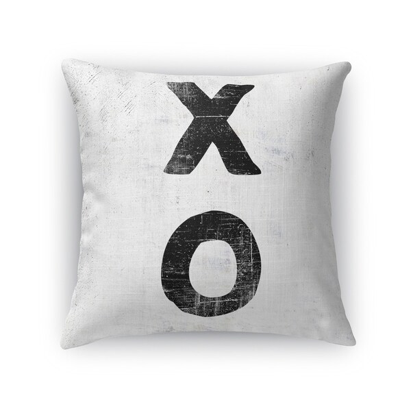 XO Throw Pillow By Kavka Designs