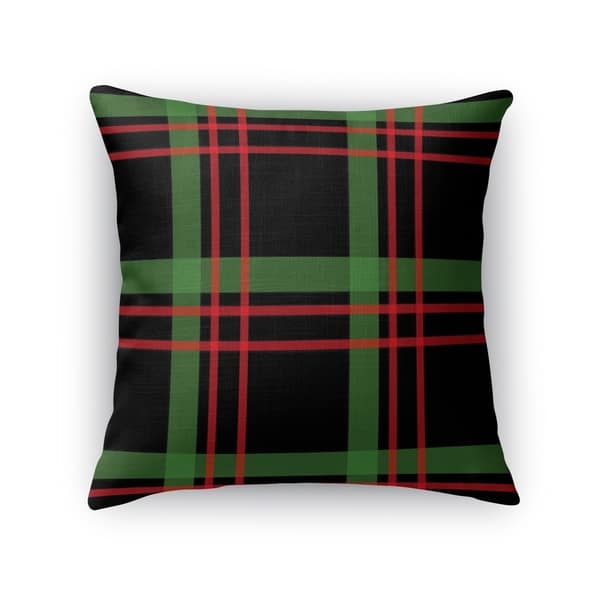 Shop Christmas Plaid 2 Throw Pillow By Kavka Designs On Sale