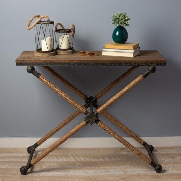 Bruno Natural Accent Table