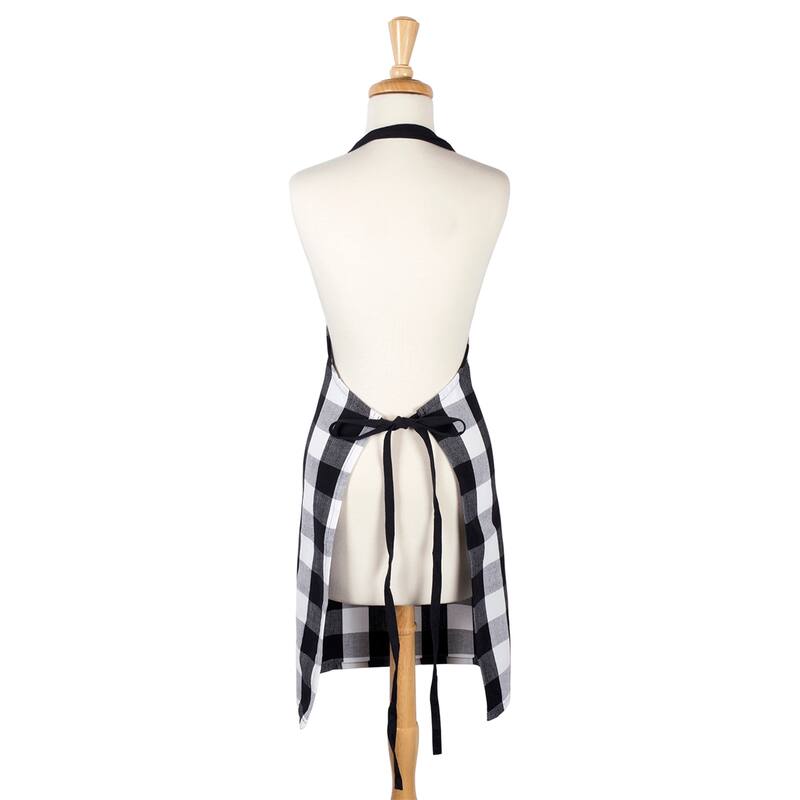 Design Imports Buffalo Check Chef Kitchen Apron