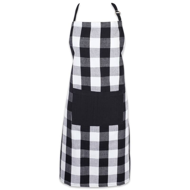 Design Imports Buffalo Check Chef Kitchen Apron