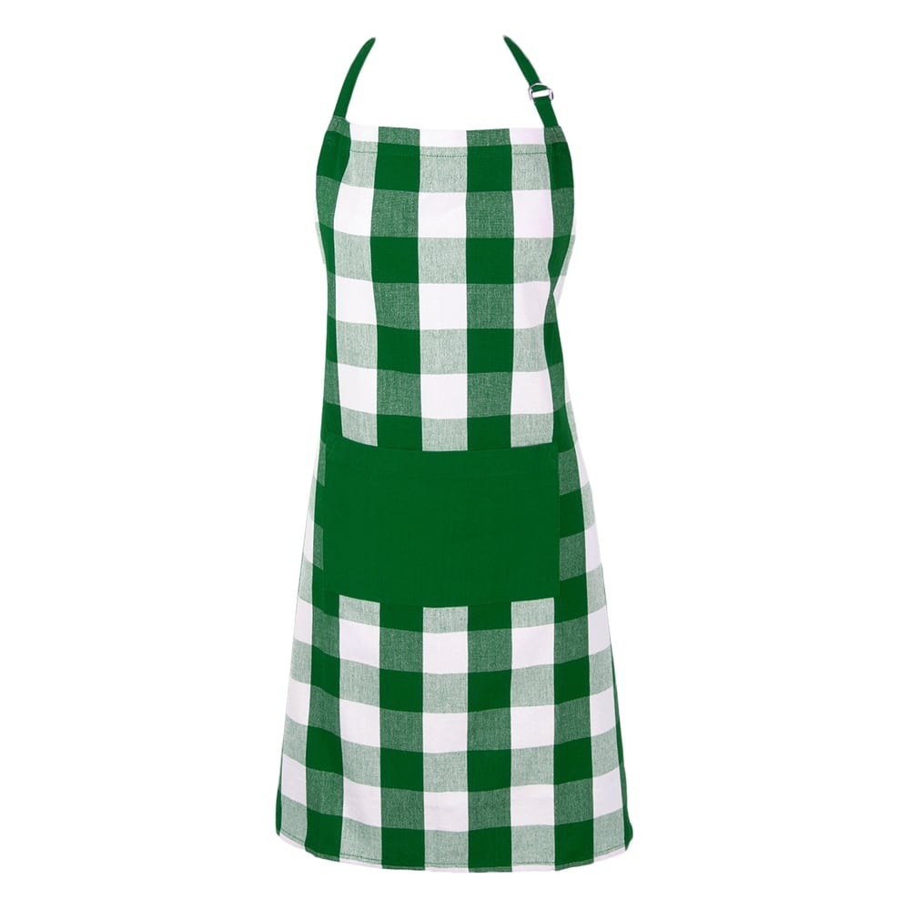 Design Imports Buffalo Check Chef Kitchen Apron
