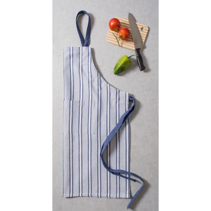 Design Imports Stripe Chef Kitchen Apron
