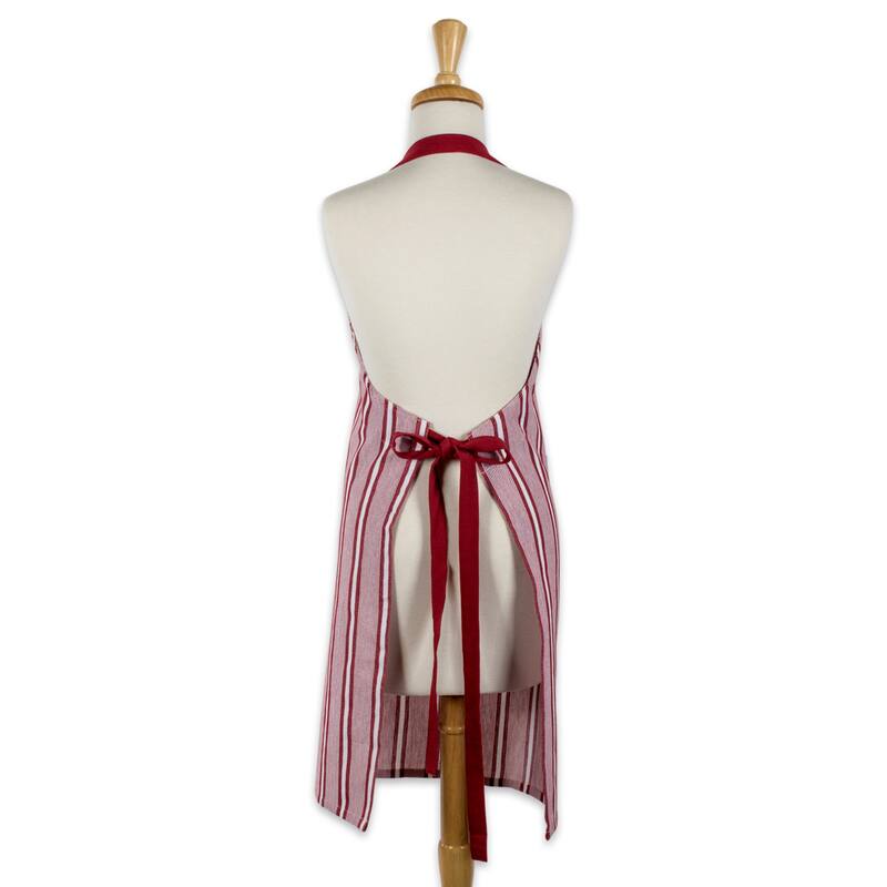 Design Imports Stripe Chef Kitchen Apron