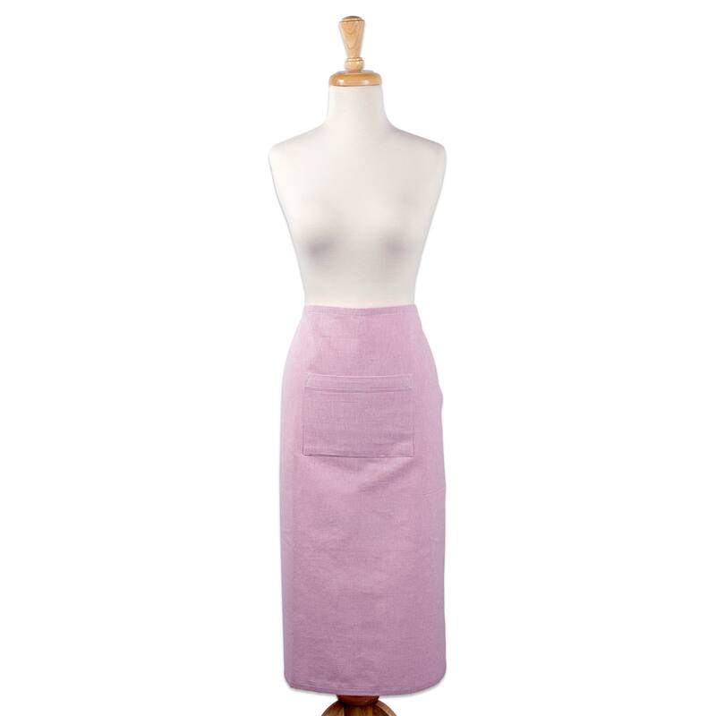 Design Imports Solid Cambray Bistro Kitchen Apron