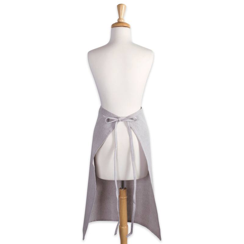Design Imports Solid Cambray Bistro Kitchen Apron