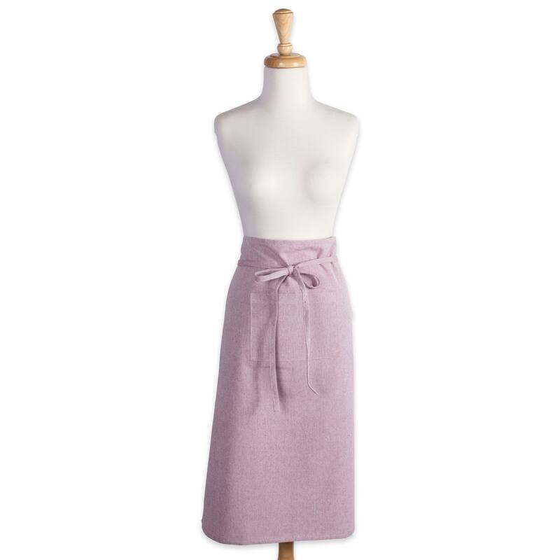 Design Imports Solid Cambray Bistro Kitchen Apron