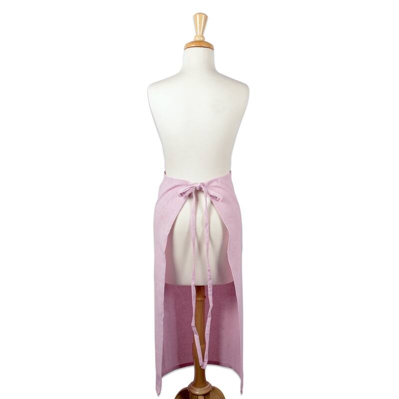 Design Imports Solid Cambray Bistro Kitchen Apron