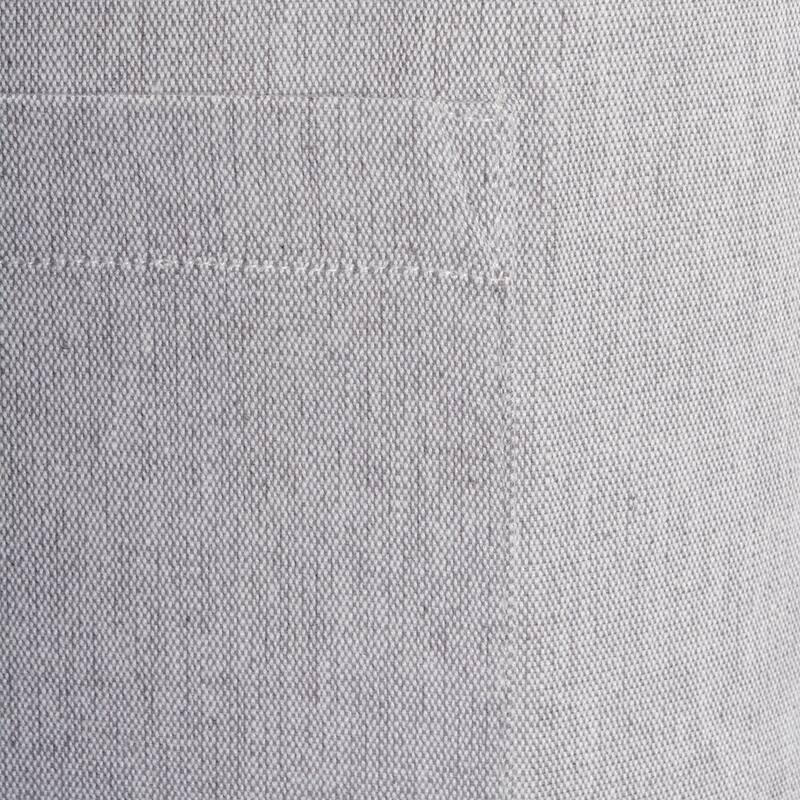 Design Imports Solid Cambray Bistro Kitchen Apron