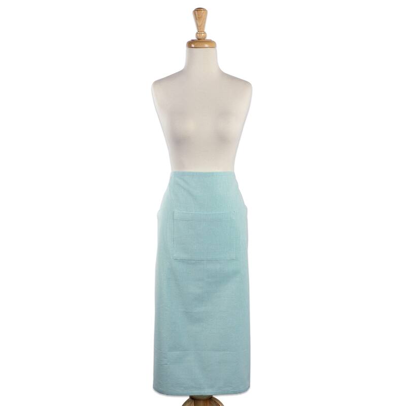 Design Imports Solid Cambray Bistro Kitchen Apron