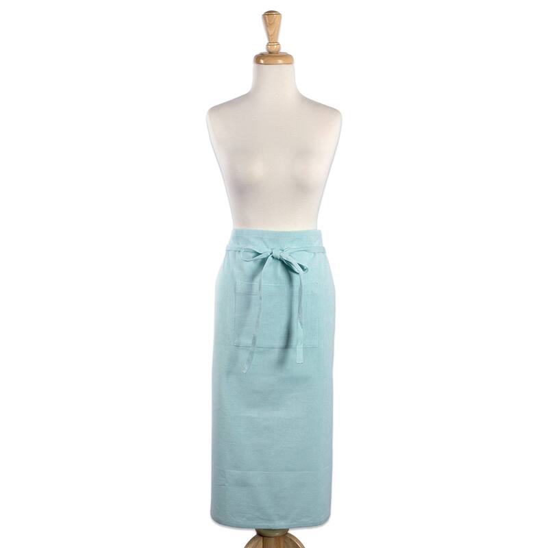 Design Imports Solid Cambray Bistro Kitchen Apron