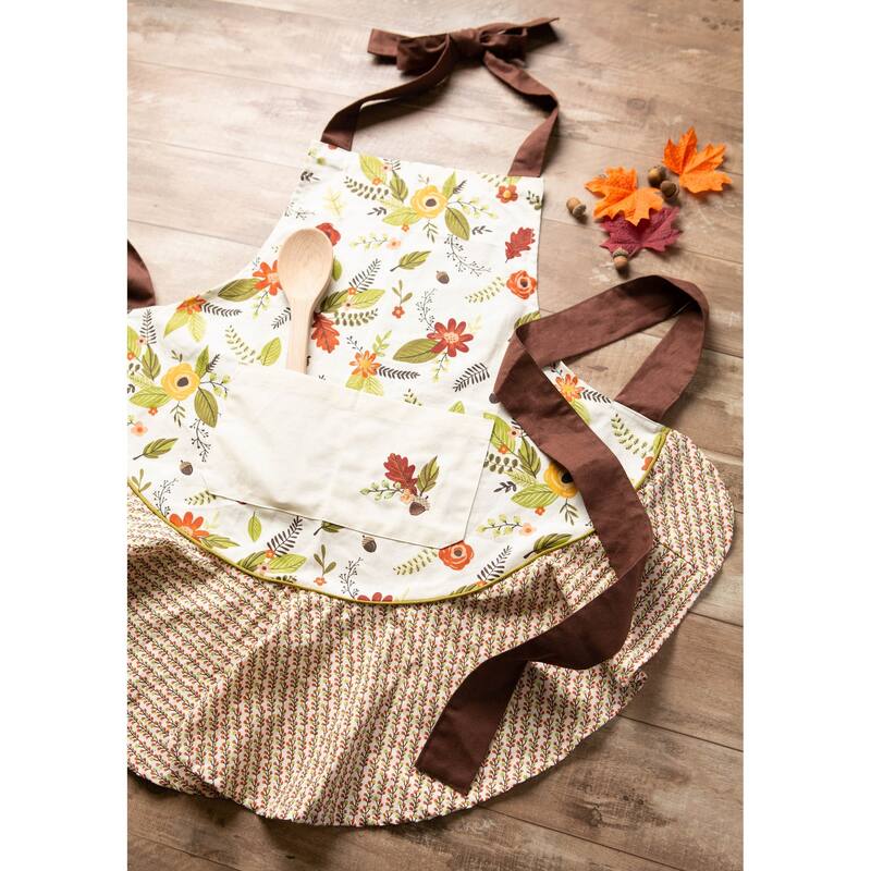 Design Imports Skirted Kitchen Apron