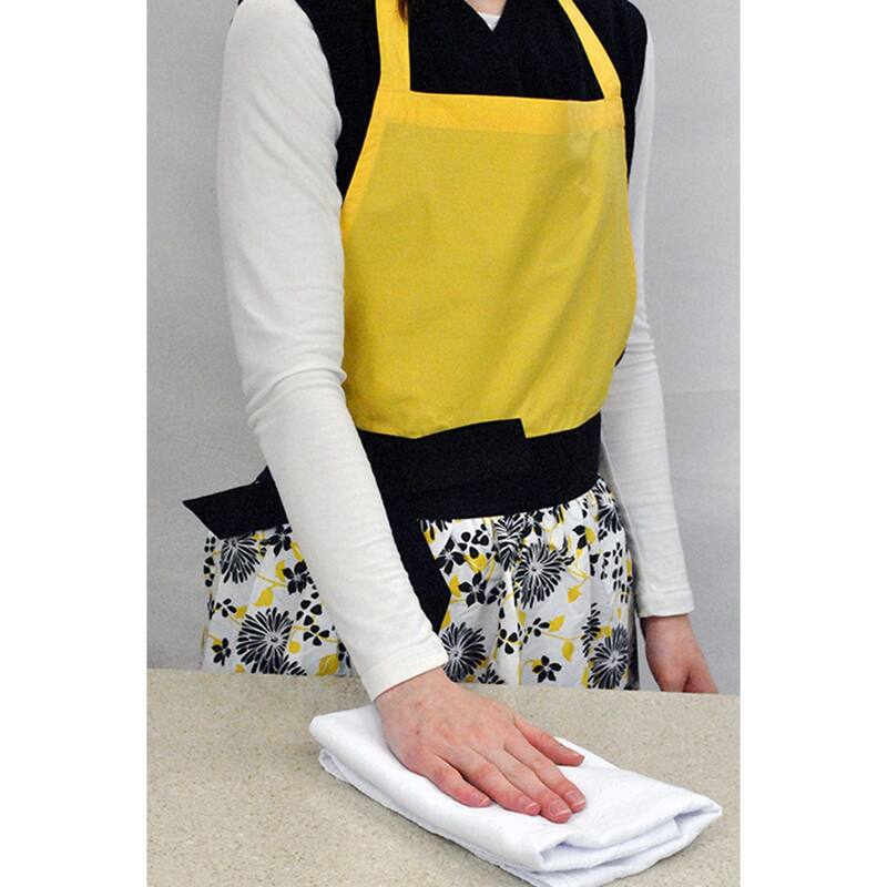 Design Imports Skirted Kitchen Apron
