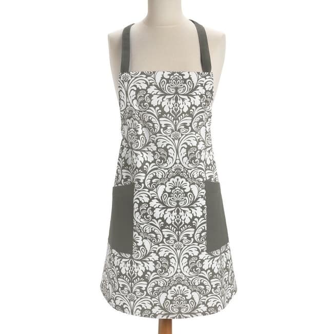 Design Imports Damask Kitchen Apron