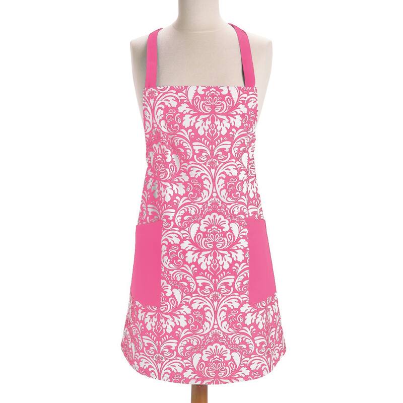 Design Imports Damask Kitchen Apron