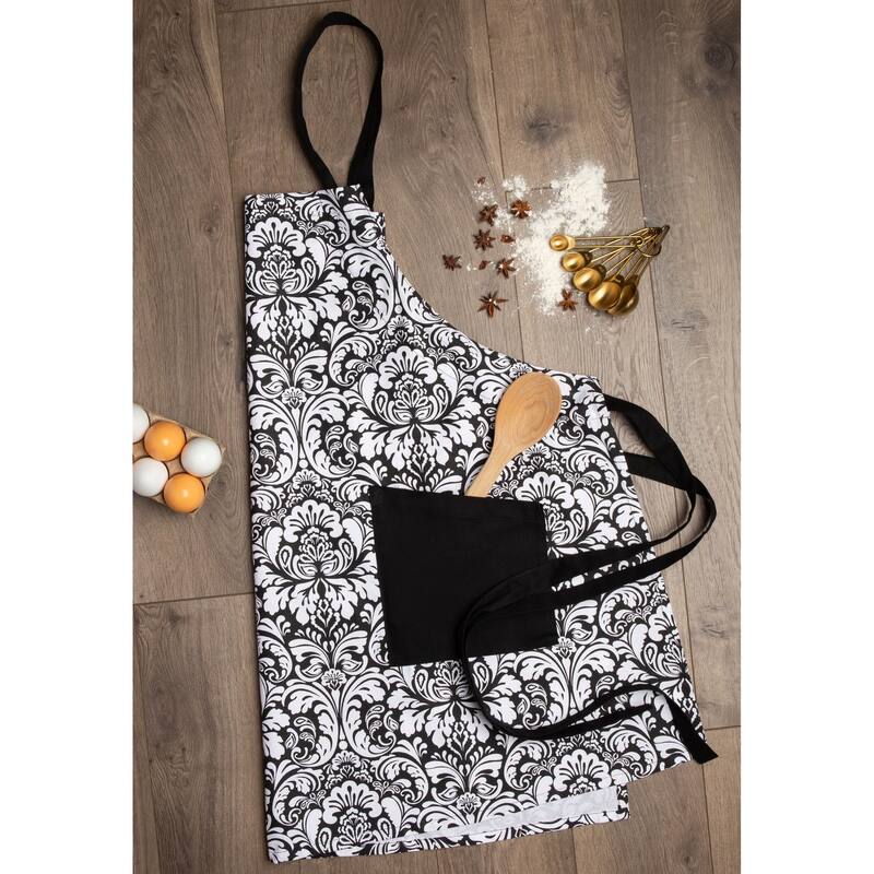 Design Imports Damask Kitchen Apron