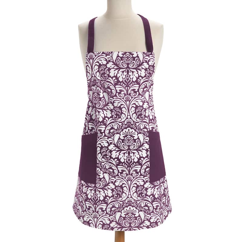 Design Imports Damask Kitchen Apron