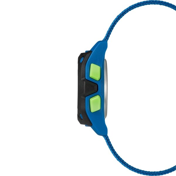 kid's digital 35mm double layer fabric strap watch