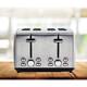 Professional Series 4-Slice Toaster Wide Slot Stainless Steel