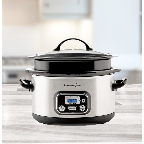 4 quart digital slow cooker