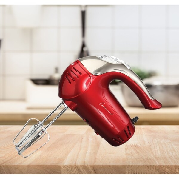 red hand mixer electric