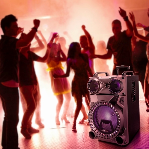 befree sound bluetooth rechargeable party speaker