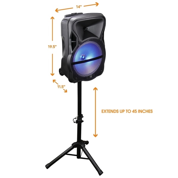 portable speaker stand