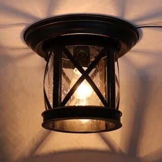 Hanging Lights Other Outdoor Lighting Online At 1 Light Outdoor Ceiling Mounted In Imperial Black