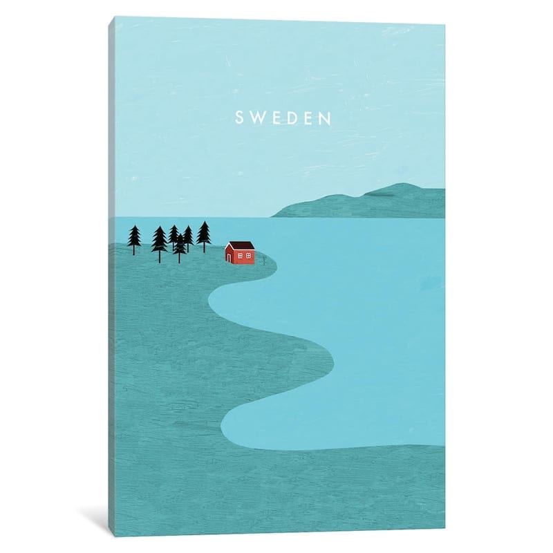 iCanvas "Sweden" by Katinka Reinke Canvas Print