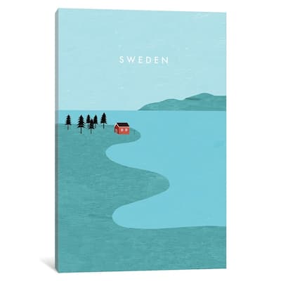 iCanvas "Sweden" by Katinka Reinke Canvas Print