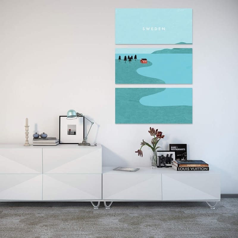 iCanvas "Sweden" by Katinka Reinke Canvas Print