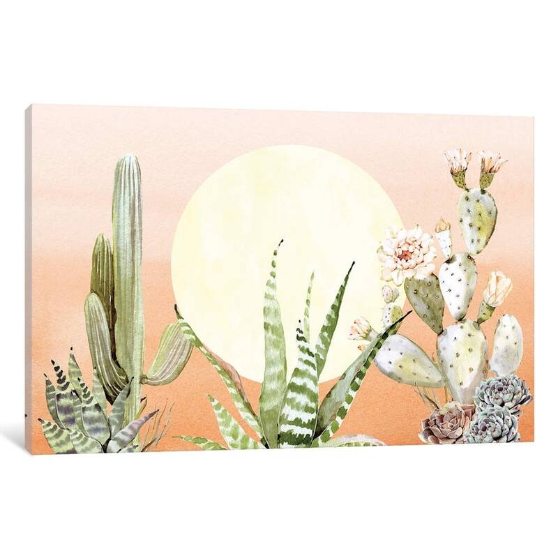 iCanvas "Desert Days Succulents" by Nature Magick Canvas Print