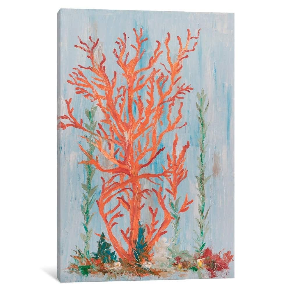 iCanvas "Painterly Coral II" by Olivia Brewington Canvas Print
