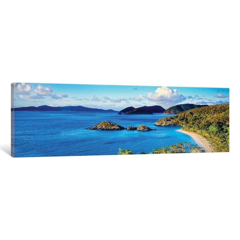 iCanvas "Islands In Trunk Bay" by Panoramic Images Canvas Print