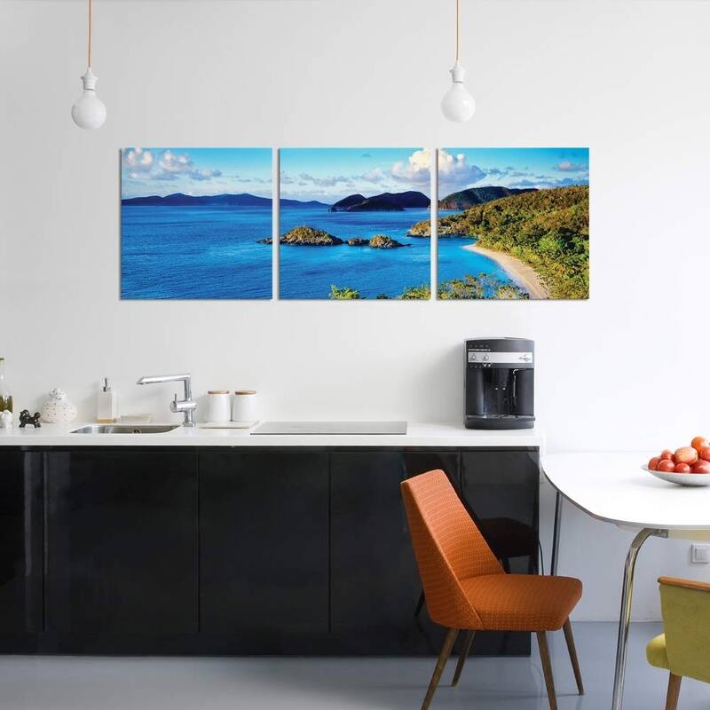 iCanvas "Islands In Trunk Bay" by Panoramic Images Canvas Print