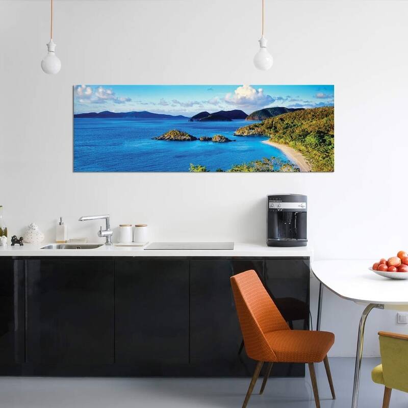 iCanvas "Islands In Trunk Bay" by Panoramic Images Canvas Print